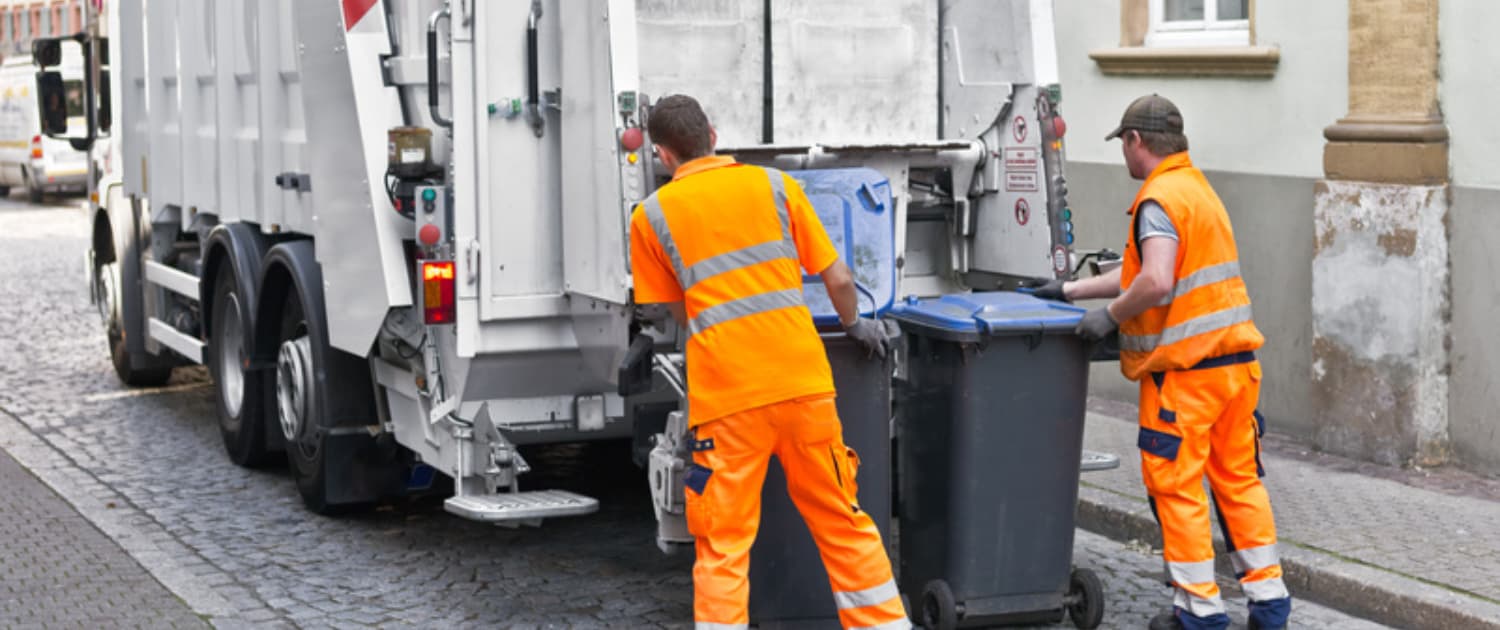 versterkte Schokdempers vuilniswagens vuilnisophaling